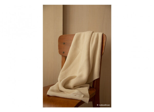 so natural knitted baby blanket manta couverture natural nobodinoz 7