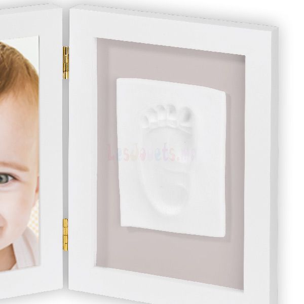 3 cadre photo empreintes de bebe