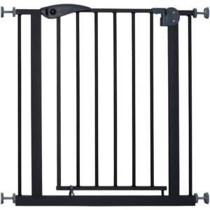 BabyGO - Barrière de sécurité enfant Safety-Gate noir BabyGO