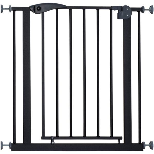 babygo barriere de securite enfant safety gate noir a295836
