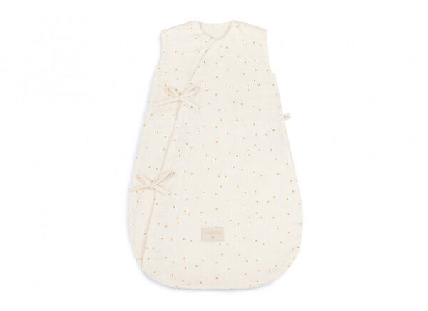 new dreamy summer sleeping bag small honey sweet dots natural nobodinoz 1 8435574922106