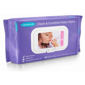 Lansinoh -  Clean & Condition Baby Wipes Hygiène & Soins