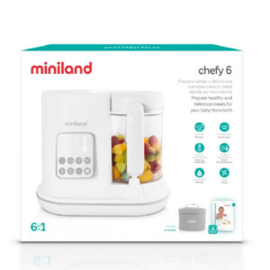 Miniland - Chefi 6 robot cuiseur 6 en 1 Babycook & Accessoires