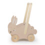 Trixie - Chariot à pousser en bois - Mrs. Rabbit