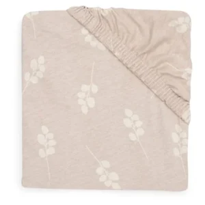 Fitted Sheet Jersey 60x120cm Twig Wild Rose