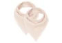Jollein Bavoir Bandana Pale Pink 2 packs
