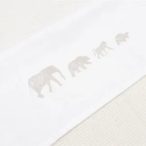 Sheet cot 120x150 cm Animals Nougat