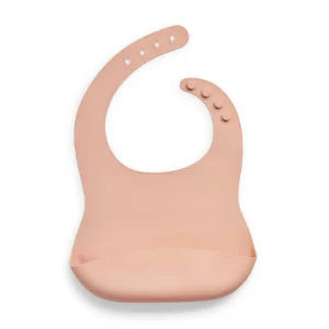 Jollein Bavette Silicone pale pink