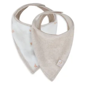 Jollein Bavoir Bandana Harvest - Natural - 2 Unités