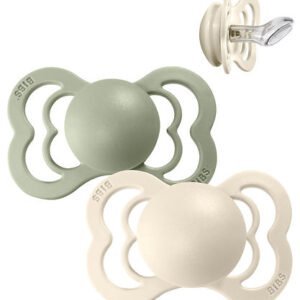Bibs Sucettes Supreme Sage Cloud Size 2 Bibs