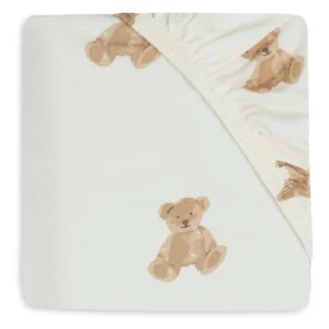 Jollein Drap-housse Jersey 40/50x80/90 cm Teddy Bear