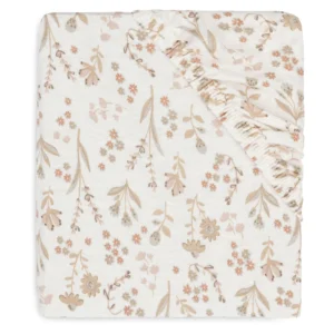 Jollein Drap-housse Jersey 40/50x80/90 cm Bloomy