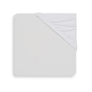 Jollein Drap-housse Jersey 60x120 cm White