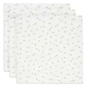Jollein Lange gaze de coton small 70x70cm On The Go 3 Unités