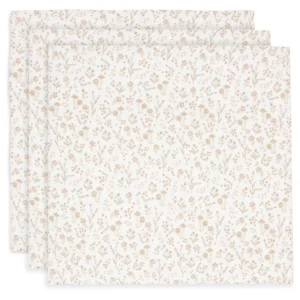 Jollein Lange gaze de coton small 70x70cm Bloomy 3 Unités