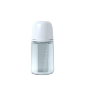 Suavinex Biberon en silicone 240 ml bleu