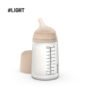 Suavinex Biberon anti-colique ZERØ.ZER 270 ml débit moyen M+3 mois