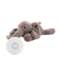 Flow Peluche bruits blancs rechargeable George l'éléphant gris