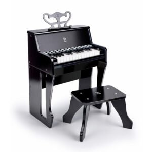 Hape Piano droit avec apprentissage interactif noir