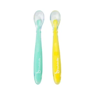 Badabulle - Lot de 2 cuillères bébé